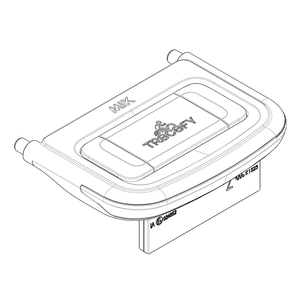 Basil_MIK_Side_mobility_forenzen_baggage_drager_lijntekening