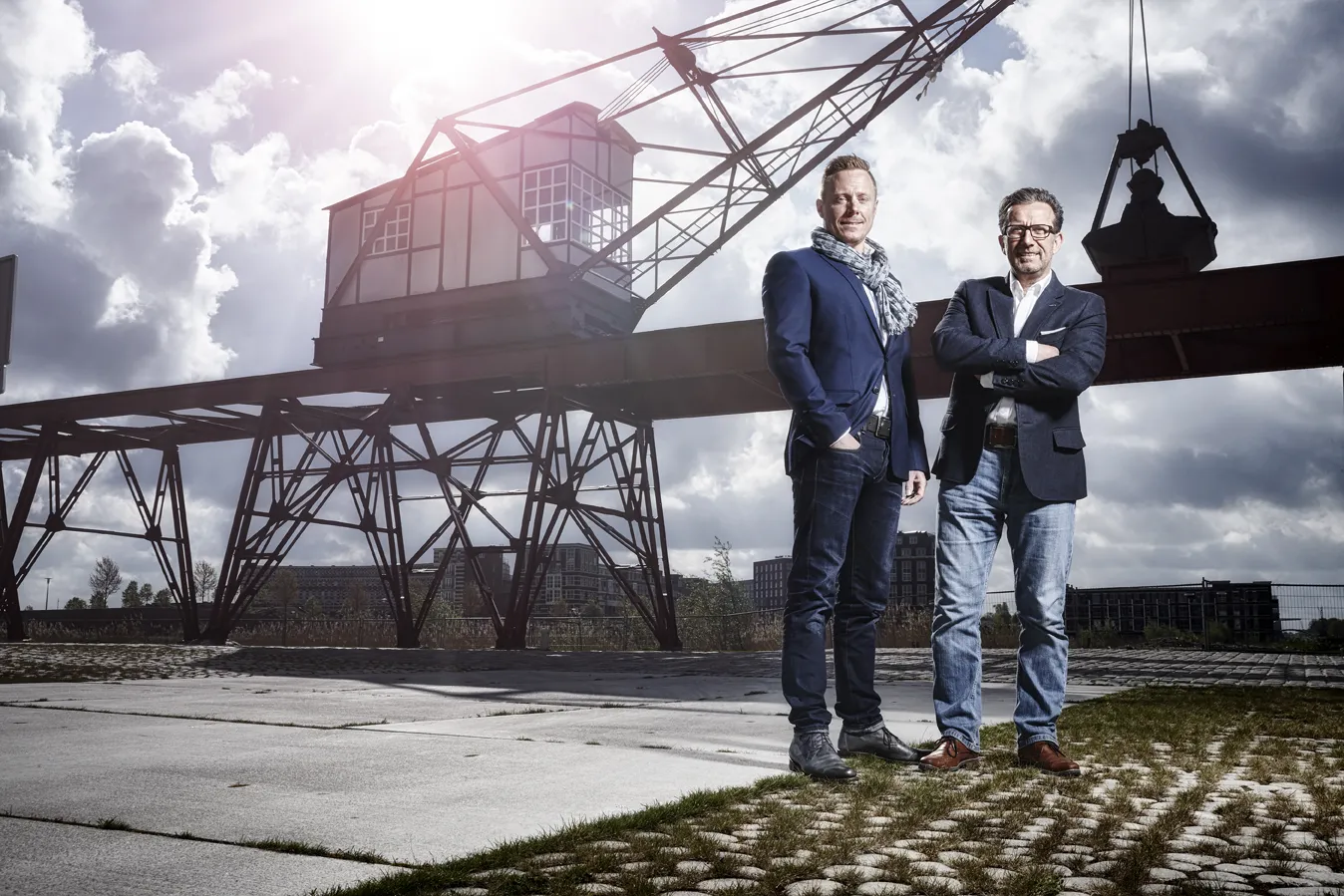 Canday shoot Rob Crins en Jaques Gramser