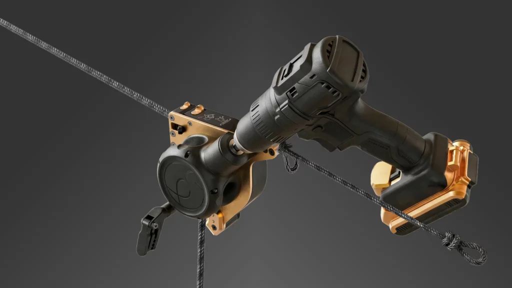 Scrap Rope Driver RopeSpinner / Oplossing voor windmolen onderhoud - GBO Innovation makers